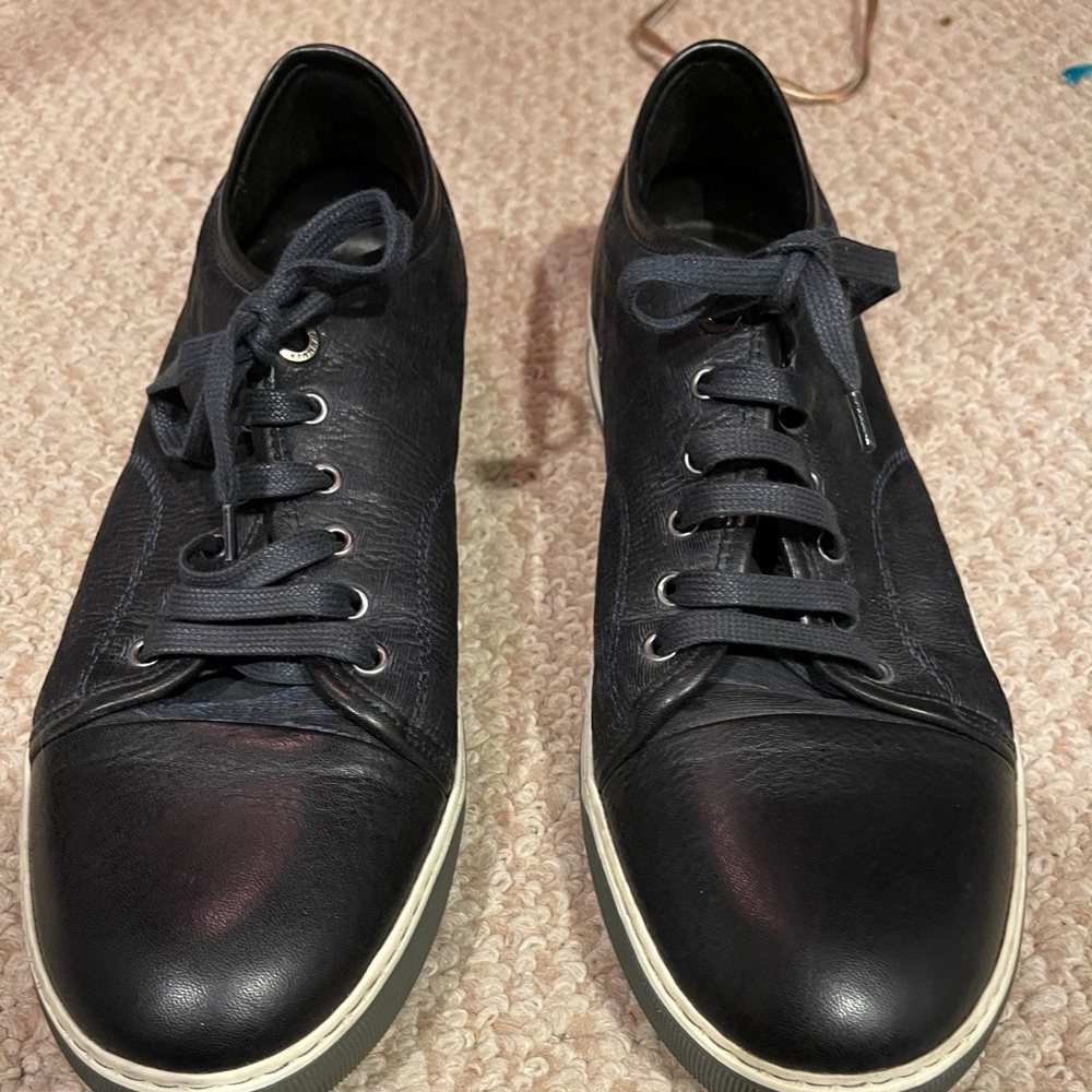 Men’s Lanvin leather sneakers
